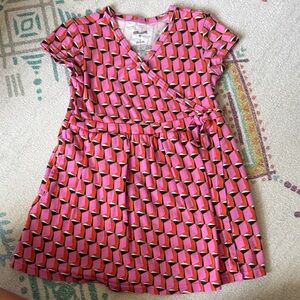 Diane Von Furstenberg Target Pink Geometric Kids Dress